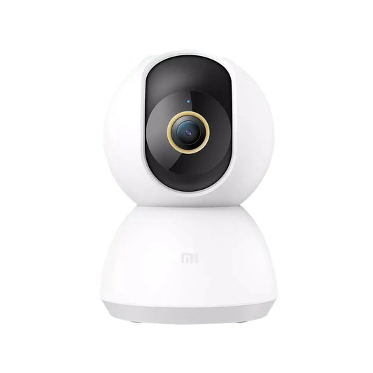 Xiaomi Smart Camera PTZ 2K White Home Monitoring device with sleek design and high-resolution lens for indoor surveillance